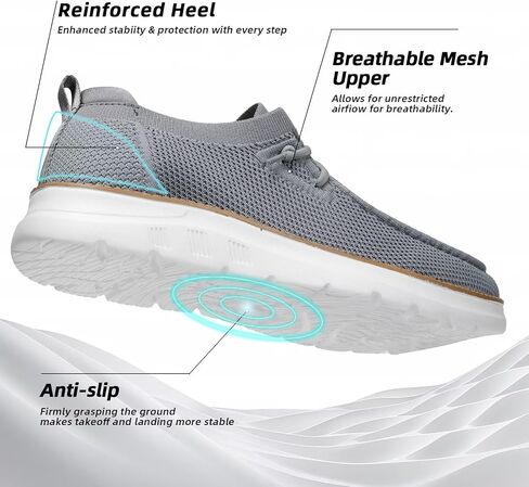 رجال القوارب المتسكعون قسيمة على شبكات مشوية أحذية الأعمال التجارية Oxfords أحذية رياضية خفيفة الوزن مريحة ناعمة ناعمة in Kuwait