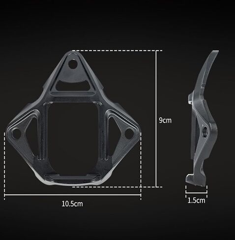 كفن عظمي من 3 حفرة NVG كفن ، من النوع 2 من النوع 2 هيكل عظمي NVG Mount CHOUN in Saudi Arabia