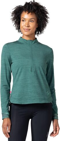 Terry Cycling Jersey Womens Tulip Thermal Long Sleeve Bike Top for Women, Cool Weather Riding, Reg & Plus in Saudi Arabia