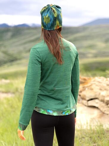 Terry Cycling Jersey Womens Tulip Thermal Long Sleeve Bike Top for Women, Cool Weather Riding, Reg & Plus in Saudi Arabia