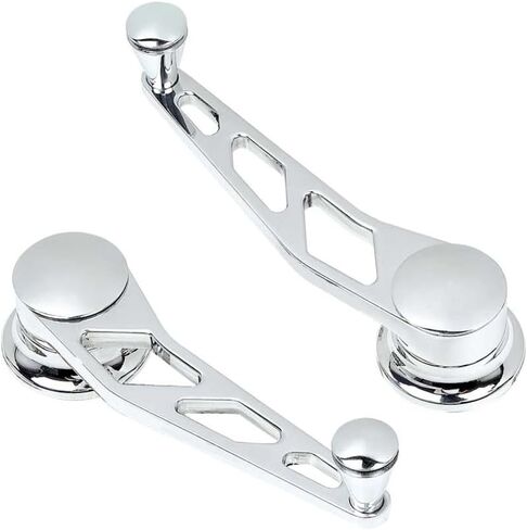 Lokar IDH-2015 Polished Billet Aluminum Window Crank - Pair in Saudi Arabia