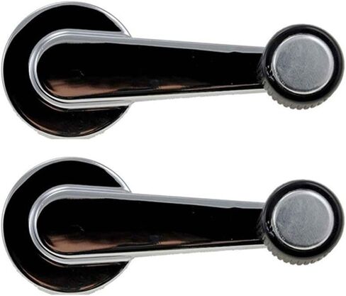 Window Crank Handle 2PC Replaces 14026382, 14030586 for Chevrolet C10 1981-1986 for Chevy C10 1981-1986 for Chevrolet C1500 1990-1994 for Chevy C1500 1990-1994 for Chevrolet C20 1981-1986 in Saudi Arabia