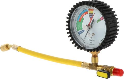 Pressure Gauge for Air Conditioning Accurate Refrigeration Tester for Vehicle and Home Use Display Durable Design for Pressure Testing in Saudi Arabia