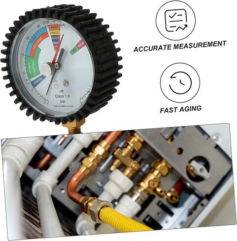 Pressure Gauge for Air Conditioning Accurate Refrigeration Tester for Vehicle and Home Use Display Durable Design for Pressure Testing in Saudi Arabia