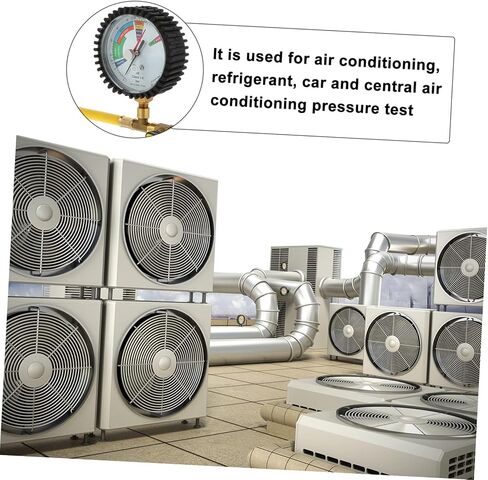 Pressure Gauge for Air Conditioning Accurate Refrigeration Tester for Vehicle and Home Use Display Durable Design for Pressure Testing in Saudi Arabia
