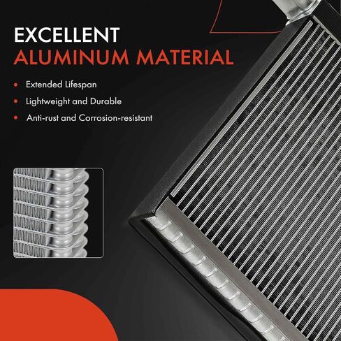 A-Premium A/C المبخر Core متوافق مع شيفروليه سيلفرادو 1500 2014-2017 ، تاهو 2015-2016 ، سوبربان 2015-2016 و GMC Sierra 2500 3500 HD 2015-2018 ، Yukon XL 2015-2016 & Cadillac escalade esv in Kuwait