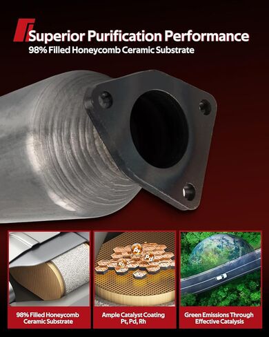 Torchbeam Catalytic Converter For Camry 1997-2001 2.2L, Solara 1999 2001 2.2L, OE 40434, Stainless Steel High Flow Catalytic Convertor, Catalyst converter, 1pcs in Kuwait