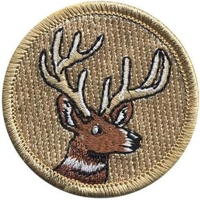 Deer Scout Patrol Patch (Sew -On) - ClassB in Saudi Arabia