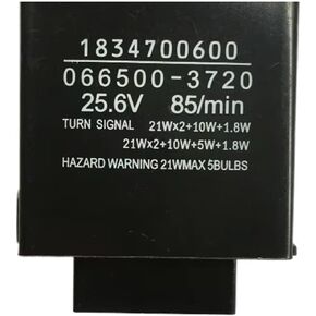 1pcs/lot 100% Relay:066500-3720 25.6V Flasher fire Truck Pump Truck Flashing Relay in Saudi Arabia