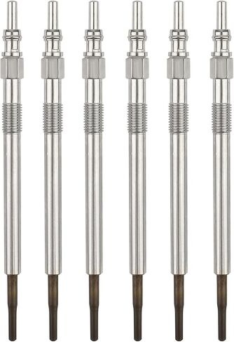 Set of 6 Diesel Glow Plugs Compatible with Jeep Grand Cherokee 2014-2019 / Ram 1500 2014-2018 / Ram 1500 Classic 2019 Replace 0250603008, 68211173AA in Saudi Arabia