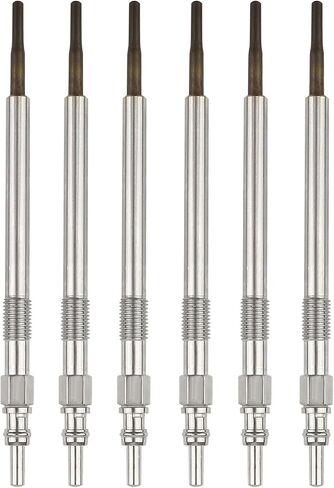 Set of 6 Diesel Glow Plugs Compatible with Jeep Grand Cherokee 2014-2019 / Ram 1500 2014-2018 / Ram 1500 Classic 2019 Replace 0250603008, 68211173AA in Saudi Arabia