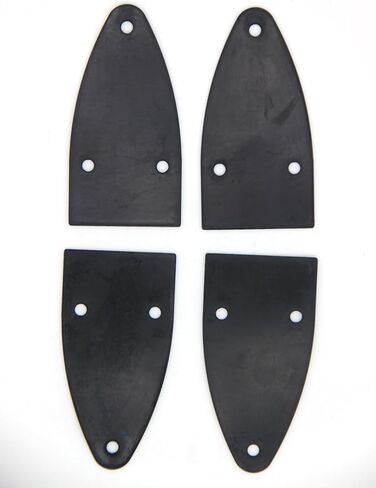 Hood Hinge Pad Gasket Cushion Set of 4 - Rubber Set for Toyota Land Cruiser FJ40, BJ42, HJ47, FJ45 - Durable Hood Hinge Cushion 53412-90300 in Saudi Arabia