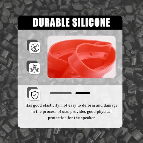 2PCS 6.5 Speaker Baffle,Foldable Silicone Speaker Baffles 6.5 Inch for Protecting Speakers from Elements,Water Resistant Speakers Baffles Kit for Car Audio Systems Car Accessories in Saudi Arabia