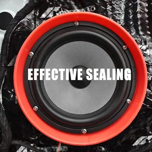 2PCS 6.5 Speaker Baffle,Foldable Silicone Speaker Baffles 6.5 Inch for Protecting Speakers from Elements,Water Resistant Speakers Baffles Kit for Car Audio Systems Car Accessories in Saudi Arabia