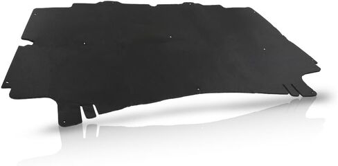 Hood Insulation Pad 1/2" Heat Blanket with Clips Compatible with Dodge Ram 2500 3500 2002 2003 2004 2005 2006 2007 2008 2009, Black in Saudi Arabia