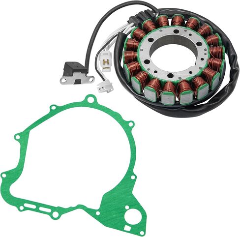 Caltric Stator and Gasket Compatible With Yamaha Xvs650 Xvs-650 V-Star 650 Midnight Custom 2005-2010 in Saudi Arabia