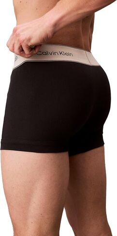Calvin Klein Men's Pima Cotton 3-Pack Trunk in Saudi Arabia