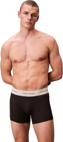 Calvin Klein Men's Pima Cotton 3-Pack Trunk in Saudi Arabia