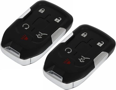 2 Pack 5 buttons Remote Control Car Key Fob 2020 Fit for GMC Acadia 2.0L,2017-2020 Fit for GMC Acadia 2.5L HYQ1AA,13584502,2AOKM-G1AA in Saudi Arabia