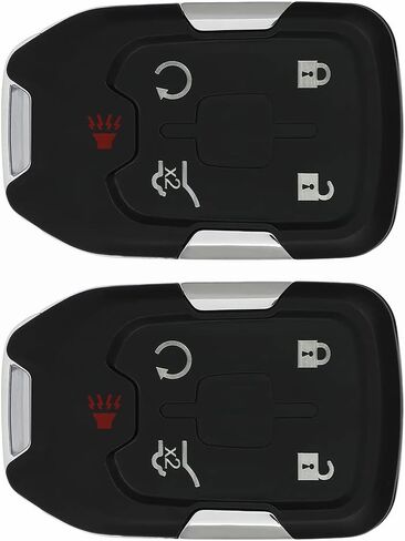 2 Pack 5 buttons Remote Control Car Key Fob 2020 Fit for GMC Acadia 2.0L,2017-2020 Fit for GMC Acadia 2.5L HYQ1AA,13584502,2AOKM-G1AA in Saudi Arabia