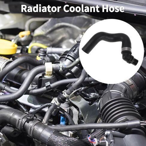 Radiator Coolant Hose for Mercedes-Benz S550 2007-2011 CL550 2007-2010 Good Sealing No.A2218302096 Engine Water Cooling Pipe Cooling Pipe Black 1 Pc in Saudi Arabia