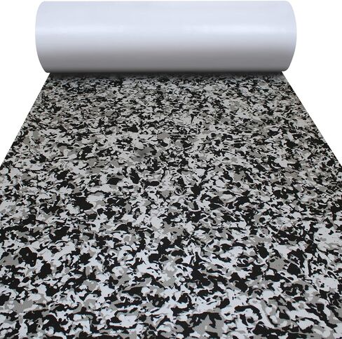 سجادة أرضية للقوارب الإسفنجية LUBEMIDA EVA من خشب الساج الصناعي البحري لأرضية اليخوت، لاصقة 94.5 بوصة × 35.4 بوصة وحافة مشطوفة (رمادي فاتح - أسود) in Kuwait