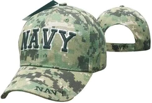 US Navy Ball Cap NWU Type III Green Digital Camo Veteran AOR 2 CVN DDG Vet Hat in Saudi Arabia