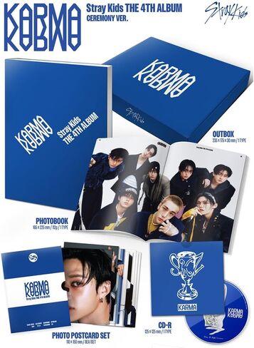 (STANDARD VER.) STRAY KIDS - [KARMA] 4th Studio album (CEREMONY) in Saudi Arabia