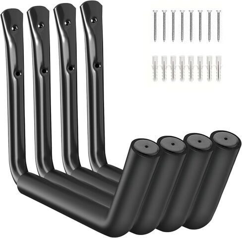 Kayak Storage Rack Wall Mount, Kayak Rack, Heavy Duty Garage Storage Hooks for 2 Kayaks Suitable for Indoor, Outdoor, Kayak Storage Racks in Saudi Arabia