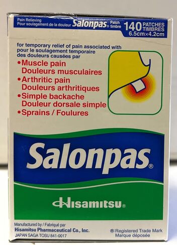 Salonpas ألم تخفيف التصحيح ، 140 بقع in Saudi Arabia