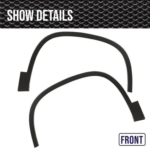 Fender Flares Compatible with Volkswagen Tiguan 2012-2017 Paintable Fine-Textured Black Front Left & Right 2Pcs in Saudi Arabia