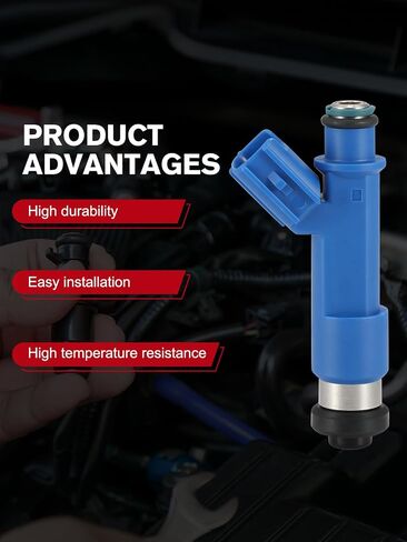 FJ847 Fuel Injectors 4PCS 1.5L 1.8L For Toyota Corolla 1.8L 2005 2006 2007 2008, Yaris 2006-2018,For Pontiac Vibe 2005 2006 2007 2008,23250-0D050 23209-22090 84212324 in Saudi Arabia
