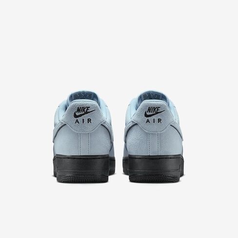 Nike Air Force 1 '07 LV8 Men's Shoes (HQ1966-400, Light Armory Blue/Black/Light Blue) in Saudi Arabia