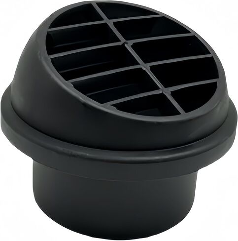 1Pack Plastic Air Vent Ducting Piece Duct Pipe Outlet,Rotatable Diesel Parking Heater For Car Truck VAN CamperParking Heater For Car Truck VAN Camper (Diameter:90mm(3.54")) in Saudi Arabia