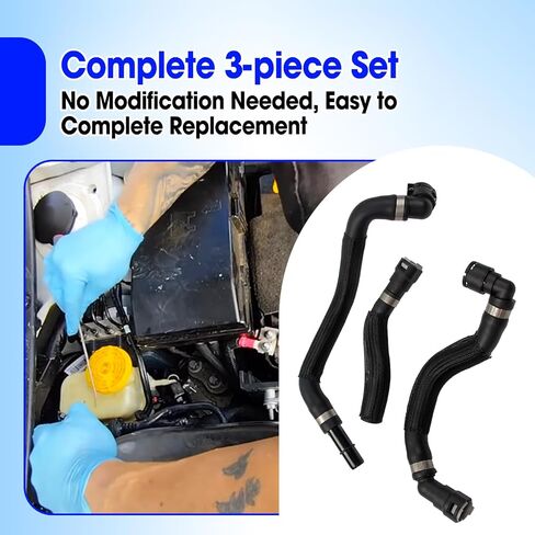 3 PCS HVAC HUTER HOSE KIT استبدل 68199254AB 68199254AA in Kuwait