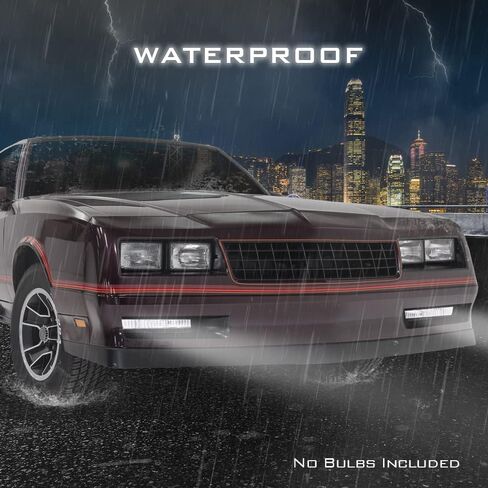 G-Plus إشارة الإشارة مصابيح وقوف السيارات متوافقة مع Chevy Monte Carlo SS 1983-1988 /FIT CHEVY MONTE CARLO 81-86 (NOT LS 86-88) CLEAR LENS DRIVER & PACKENG SIDE 919025 919026 261303TA0A 261353TA0A in Saudi Arabia