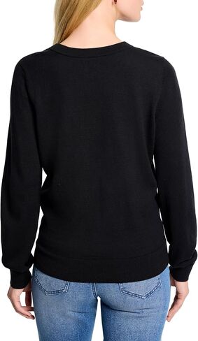 NIC+ZOE Women's Pure Cotton Crew Neck Sweater in Saudi Arabia