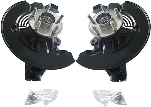 686-266 686-267 Pair Front Left Driver & Right Passenger Side Loaded Knuckle Steering Knuckle & Wheel Bearing Hub Assembly Compatible with Ford Transit Connect 2014 2015 2016 2017 2018 in Saudi Arabia