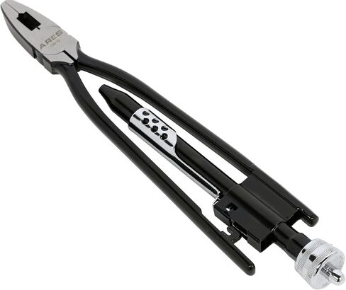 ARES 10009-6-inch Reversible Wire Twister Pliers - Auto Return - Untwist Tool can Grip, Twist, and Cut Stainless Steel Safety Wire on Vehicles, Machinery, and Aircraft in Saudi Arabia