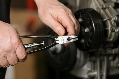 ARES 10009-6-inch Reversible Wire Twister Pliers - Auto Return - Untwist Tool can Grip, Twist, and Cut Stainless Steel Safety Wire on Vehicles, Machinery, and Aircraft in Saudi Arabia