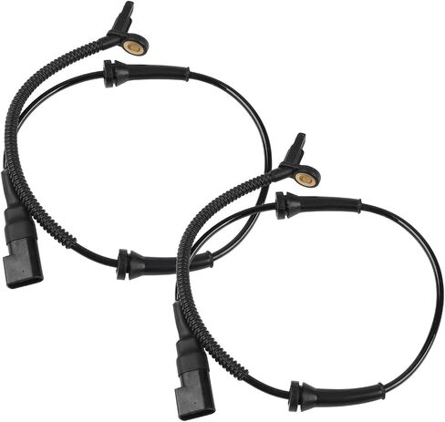 2 Pcs Front ABS Wheel Speed Sensors Compatible with Ford Transit Connect 2.0L L4 2010 2011 2012 2013, Left & Right abs Sensors, Replacement for 2T1Z2C204B, ALS1866 in Saudi Arabia