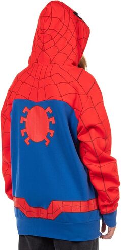 Marvel Spider-Man Hoodie Men's Cosplay Costume Zip Up Hooded Sweatshirt in Saudi Arabia
