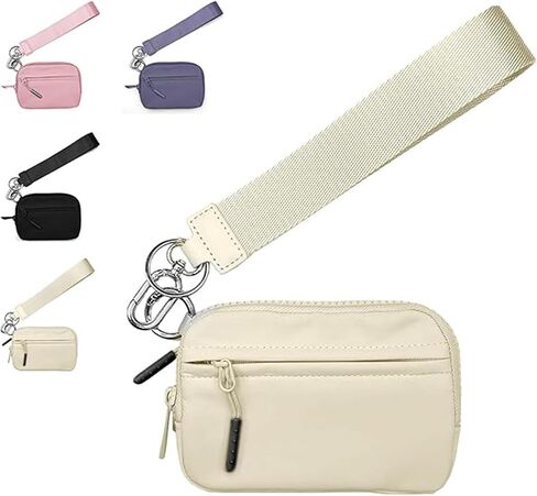 Stylish Black Waterproof Ladies' Coin Purse & Card Holder, Multiple Compartments for Coins and Cards in Saudi Arabia