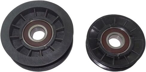 New Idler Pulley Kit W/Transmission Drive Belt For John Deere LA140 LA145 LA150 in Saudi Arabia