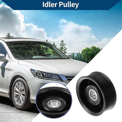 No.31190Rraa00 Drive Belt Idler Pulley for Honda Civic 2002-2011 Serpentine Tensioner Pulley Idler 1 PC in Kuwait
