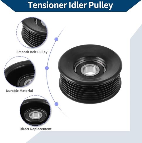 No.31190Rraa00 Drive Belt Idler Pulley for Honda Civic 2002-2011 Serpentine Tensioner Pulley Idler 1 PC in Kuwait
