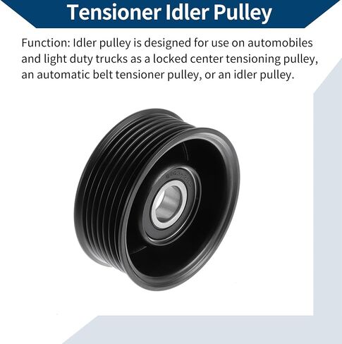 No.31190Rraa00 Drive Belt Idler Pulley for Honda Civic 2002-2011 Serpentine Tensioner Pulley Idler 1 PC in Kuwait