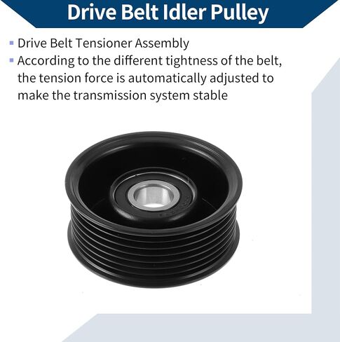No.31190Rraa00 Drive Belt Idler Pulley for Honda Civic 2002-2011 Serpentine Tensioner Pulley Idler 1 PC in Kuwait