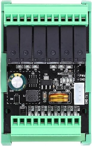 FX2N-14MR Board Relay Output Module 8 in 6 Out 24VDC Power Supply with Base Analog 2AD 0-10V Input High-Speed Counting in Saudi Arabia
