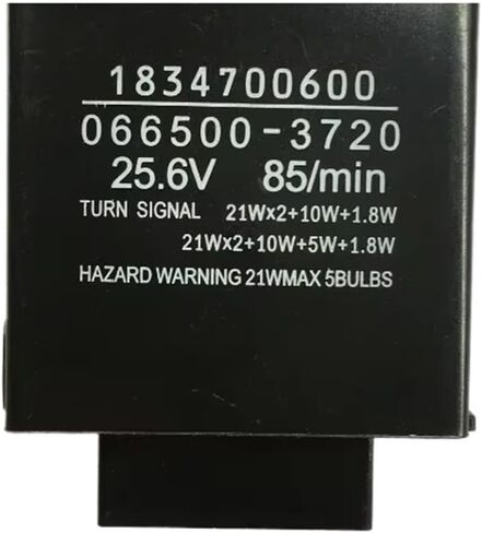 1pcs/lot 100% Relay:066500-3720 25.6V Flasher fire Truck Pump Truck Flashing Relay in Saudi Arabia